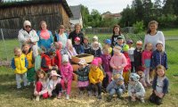 Kindergarten Etzen: Bepflanzungen Juni 2024