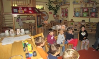 Martinsfest im Kindergarten 09.11.2018