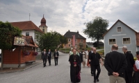 Franz Kitzler: Pfarrvisitation Bischof Küng 17.06.2018 - Mittagessen