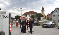 Franz Kitzler: Pfarrvisitation Bischof Küng 17.06.2018 - Mittagessen